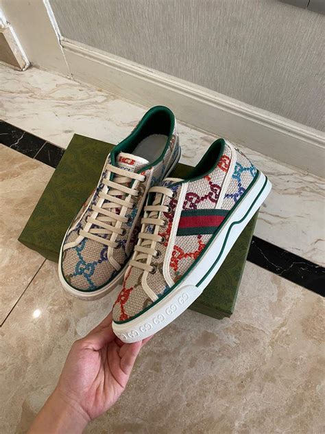 fake gucci shoes ebay|knock off gucci tennis shoes.